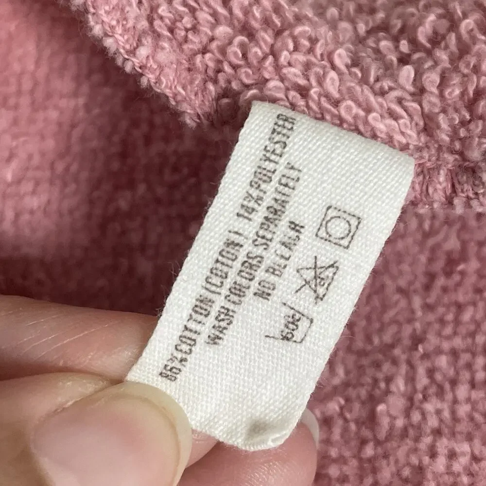 Cannon Monticello Santa Cruz Towels Pink Mauve 1 Bath 2 Hand 4 Washcloth Fringe